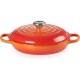 Cocotte redonda baja Evolution Le Creuset volcánico 30 cm