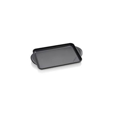 Parrilla Lisa Rectangular Le Creuset Tradition Hierro Fundido 32 cm Negro Mate