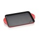 Parrilla Lisa Rectangular Le Creuset Tradition Hierro Fundido 32 cm Cereza