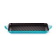 Parrilla Grill Rectangular Le Creuset Tradition Hierro Fundido 32 cm Azul Caribe