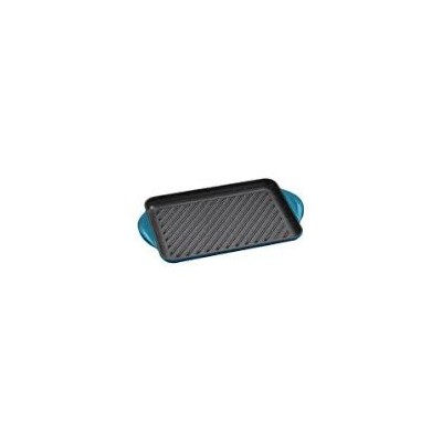 Parrilla Grill Rectangular Le Creuset Tradition Hierro Fundido 32 cm Deep Teal