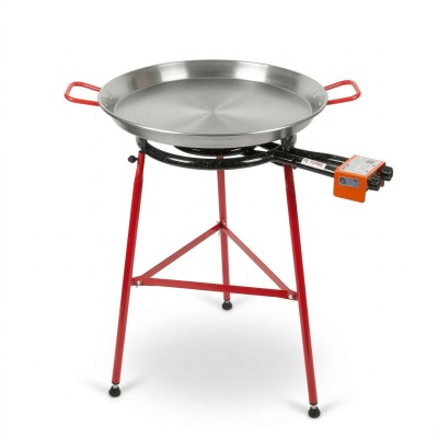 Conjunto Paellero + Paella para 6 personas + patas reforzadas