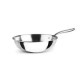 Wok de acero inoxidable Lacor Trichef 28cm (Tricapa)