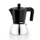 Cafetera italiana Monix Induction Inox Black (6 tazas)