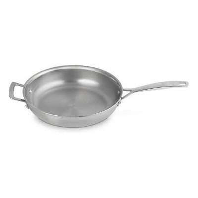 Sartén alta con asa Le Creuset 3-PLY Plus de acero inoxidable 28cm
