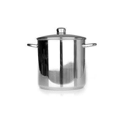 Olla alta de acero inoxidable 32 cm con tapa Alza Noblesse