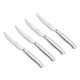 Pack de Cuchillos Chuleteros de acero inoxidable Murano Vier