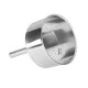 Embudo para cafetera de aluminio 3 tazas | Recambio resistente para café italiano