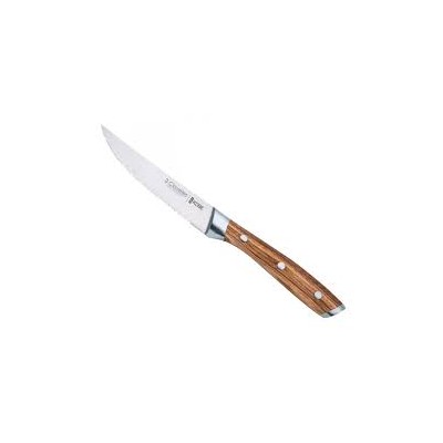 Cuchillo chuletero Kobe 11,5 cm 3 Claveles - Corte preciso para carnes