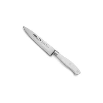 Cuchillo de cocina de 150 mm con mango blanco