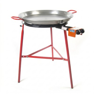 Pack Super para 12 - 15 personas - Paellero 50 cm con paellera de 70 cm y trípode