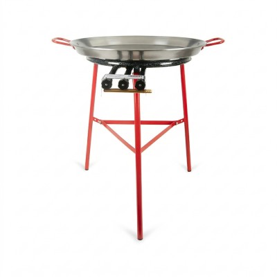 Paella de 70 cm + Patas + Paellero Gama Premium