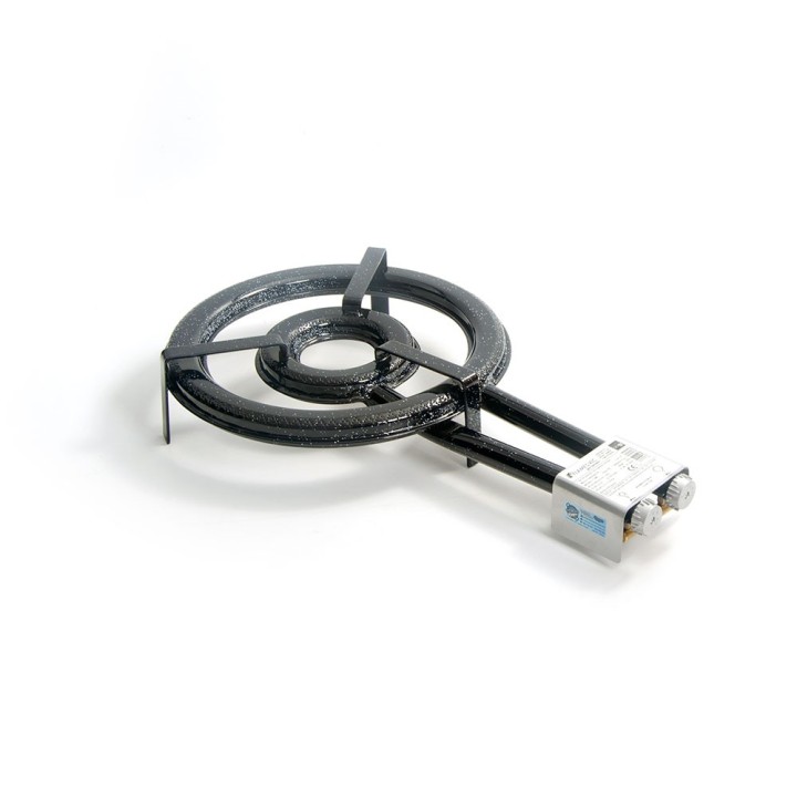 Paellero de gas 38 cm + Kit completo de gas