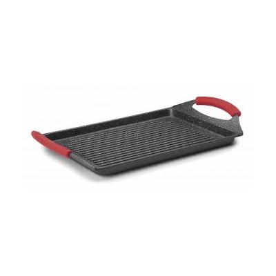 Plancha grill rayas ecopiedra 34x26cm