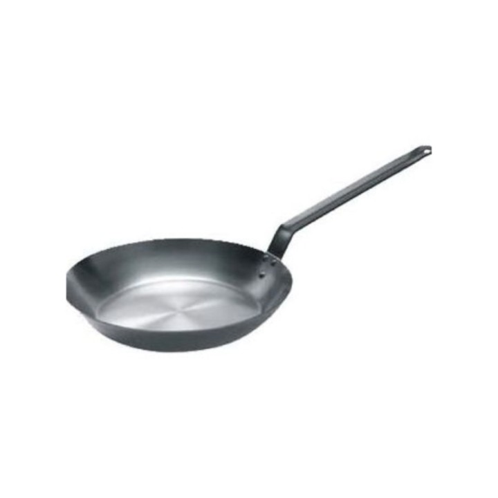 Sartén de acero pulido 32 cm sin antiadherente | Paelleros Roger