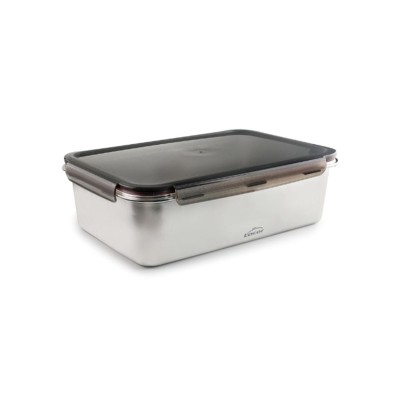 Recipiente rectangular de acero inoxidable 6,6L - Ecoinox Pro