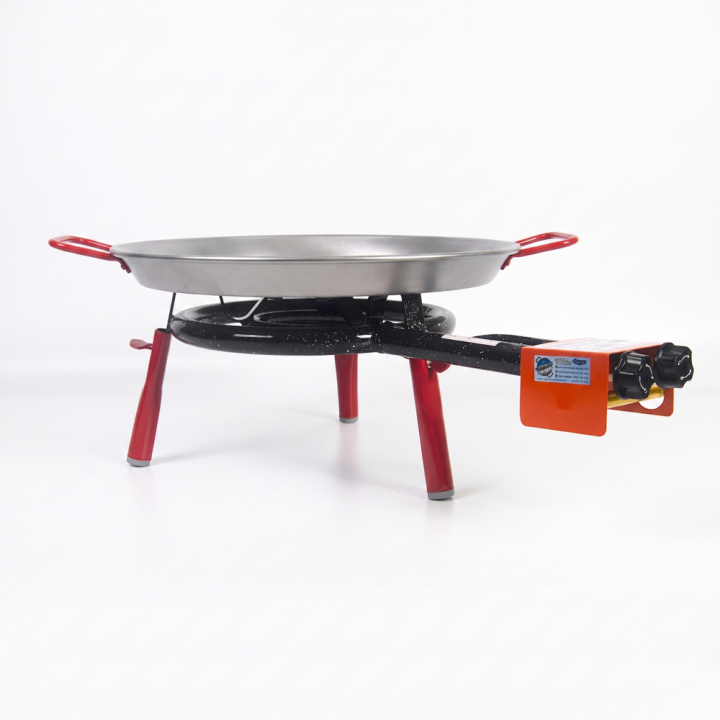 Pack Paellero + Paella para 3 personas + patas encimera
