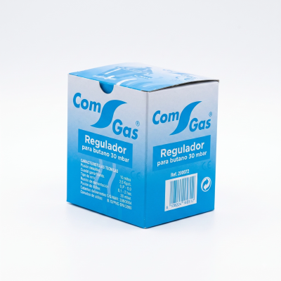 Regulador de gas butano 30 mbar