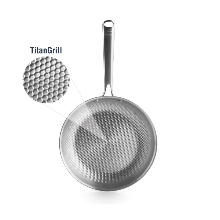 Sartén Lacor Titanium 20 cm | Titanio puro sin PFAS