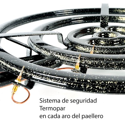 Paellero El Cid L-60 PROF +GAS de 60cm (Incluye patas reforzadas)