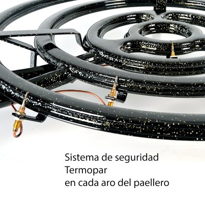 Paellero El Cid L-70 PROF +GAS de 70cm (Incluye patas reforzadas)