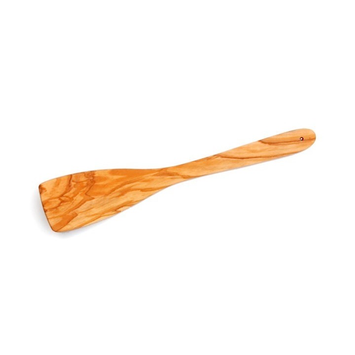 Espátula de madera de olivo