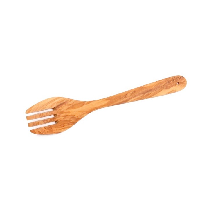 Cubiertos para ensalada de madera de olivo | Paelleros Roger