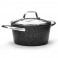 Cacerola Alta con tapa Mineral de Monix 20 cm