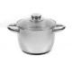 Olla con tapa de cristal Monix Optima 24 cm