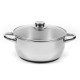 Cacerola con tapa de cristal Monix Optima 20 cm