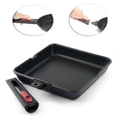 Asadora grill lisa Bra Infinity 22 x 22 cm