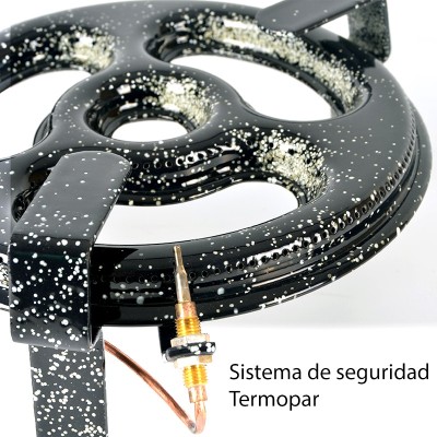 Paellero El Cid L-20 PROF +GAS de 20cm