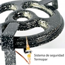 Paellero de 20cm ø con Termopar