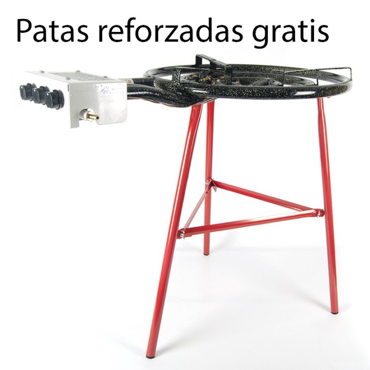 Patas gratis al comprar el paellero con termopar de 60 cm