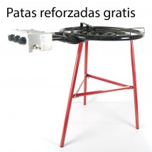 Patas gratis incluidas en el paellero de gas de 80 cm