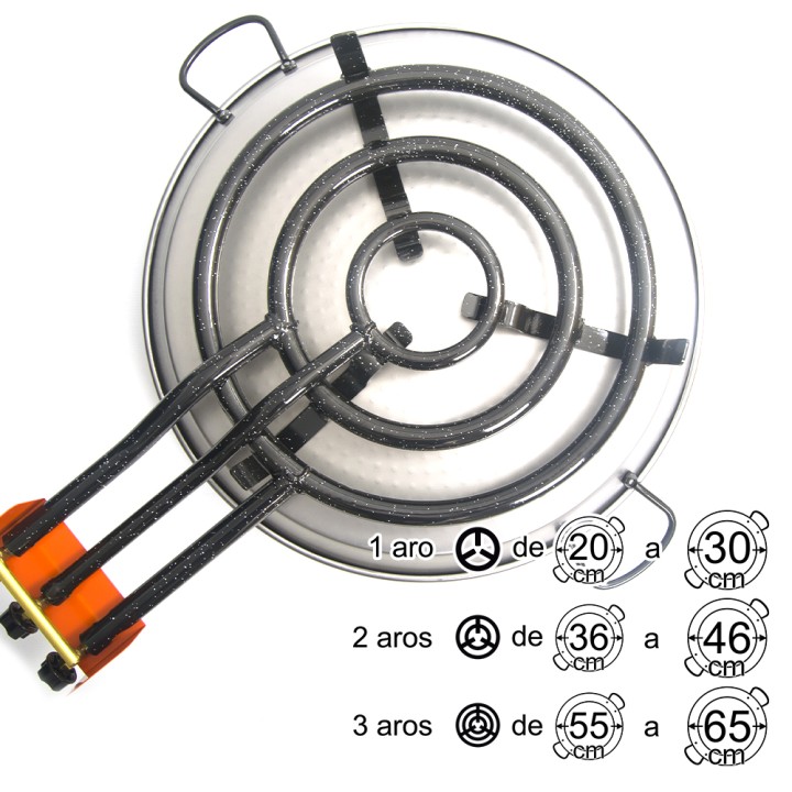 Aro de 15 cm para paellas de 20 a 30 cm