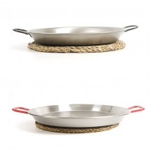 Salvamantel esparto 30 cm para paellas de hasta 46 cm