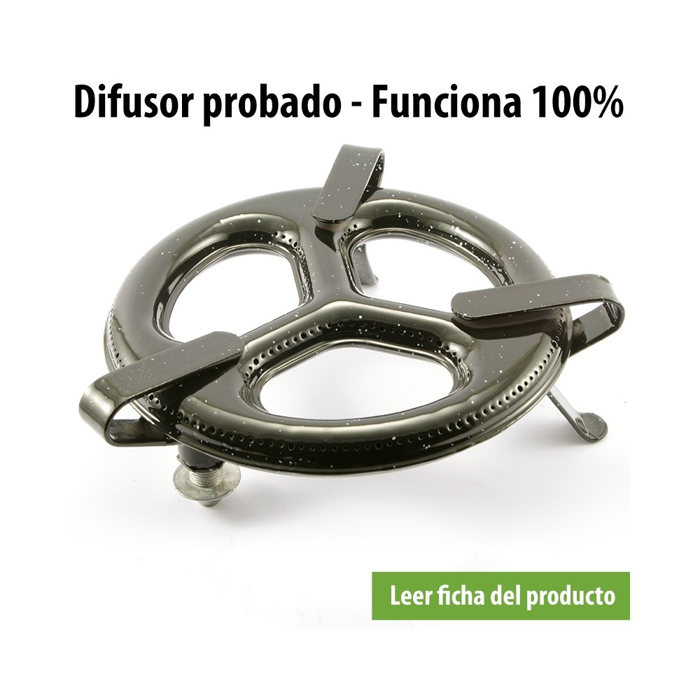 Difusor paellero para cocinas de gas