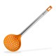 Espumadera de silicona naranja Bra Efficient