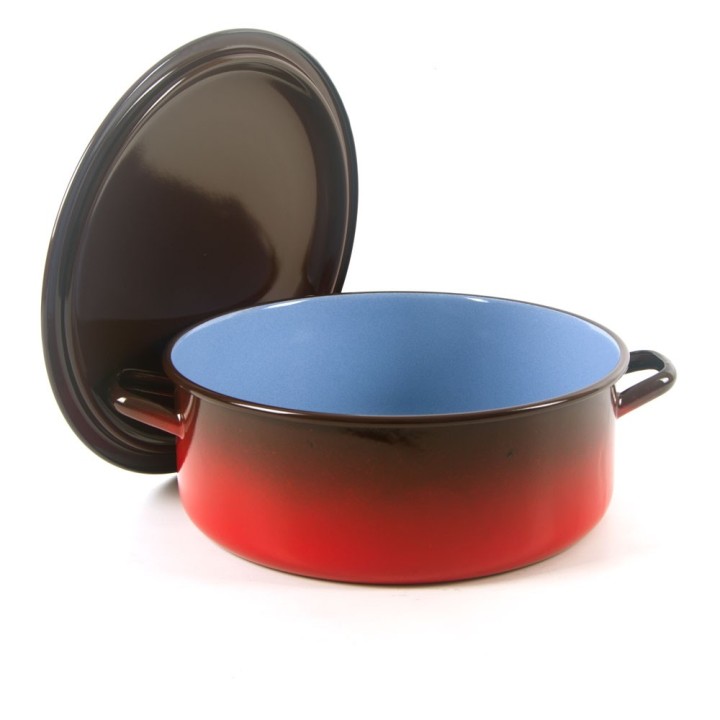 Cacerola esmaltada 24 cm y 4,4L