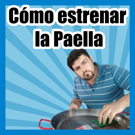 Cómo hacer el curado de la paellera tradicional