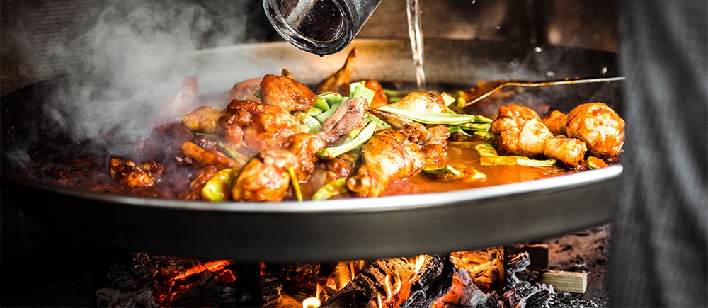 Paella Grosor Extra para uso en leña