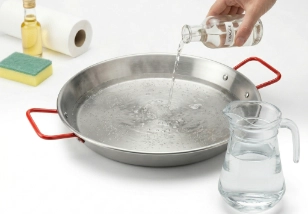 Cómo estrenar una paella nueva paso a paso